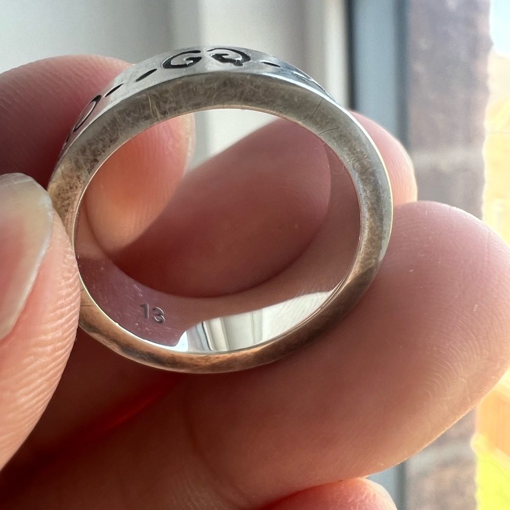 GUCCIGHOST RING IN SILVER - Picture 12 of 14